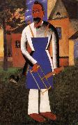 Kasimir Malevich Holidayer oil painting artist
